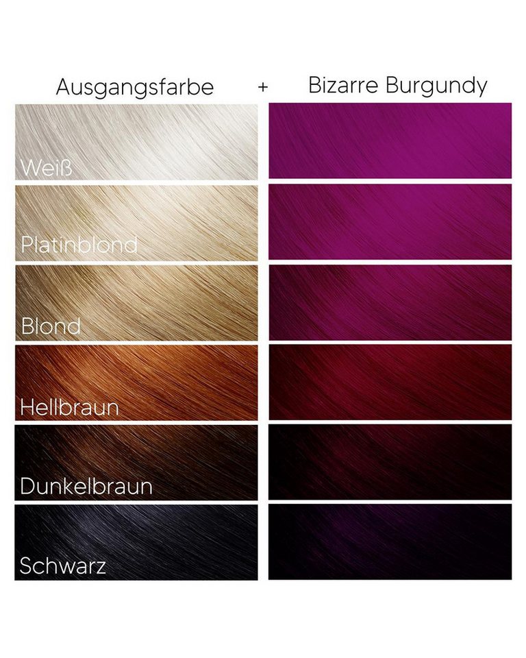 Headshot Hair Dye Haarfarbe Bizarre Burgundy Bild 4