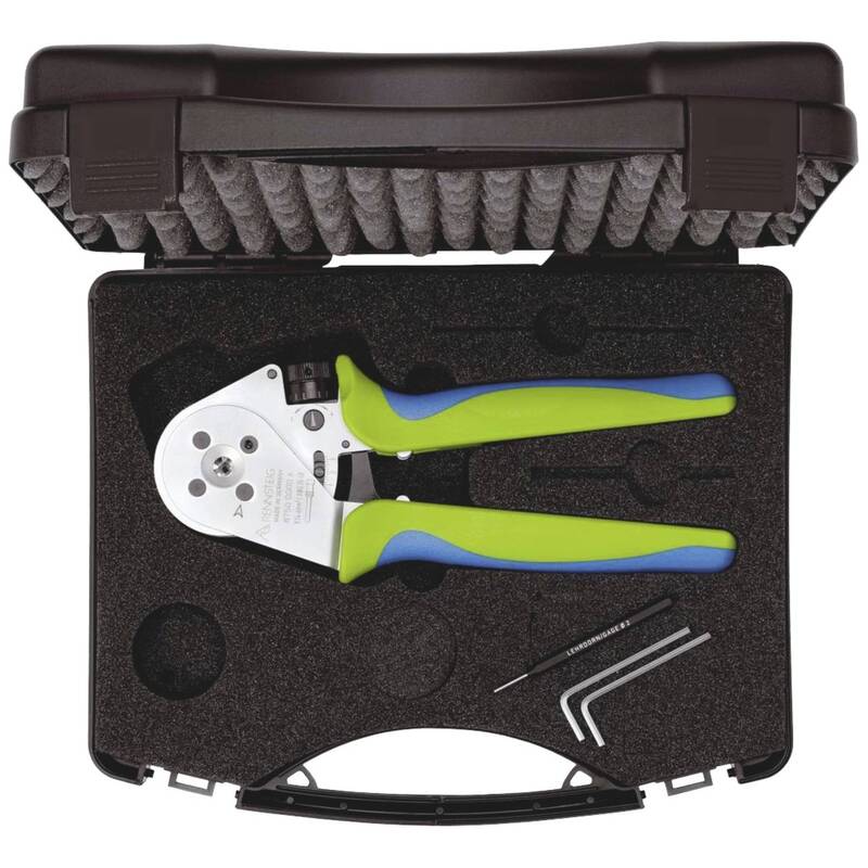 [neuwertig] B-ware Rennsteig Crimpzange Vierdornzange Microcrimp Stift- Und Buchsenkontakte Koffer