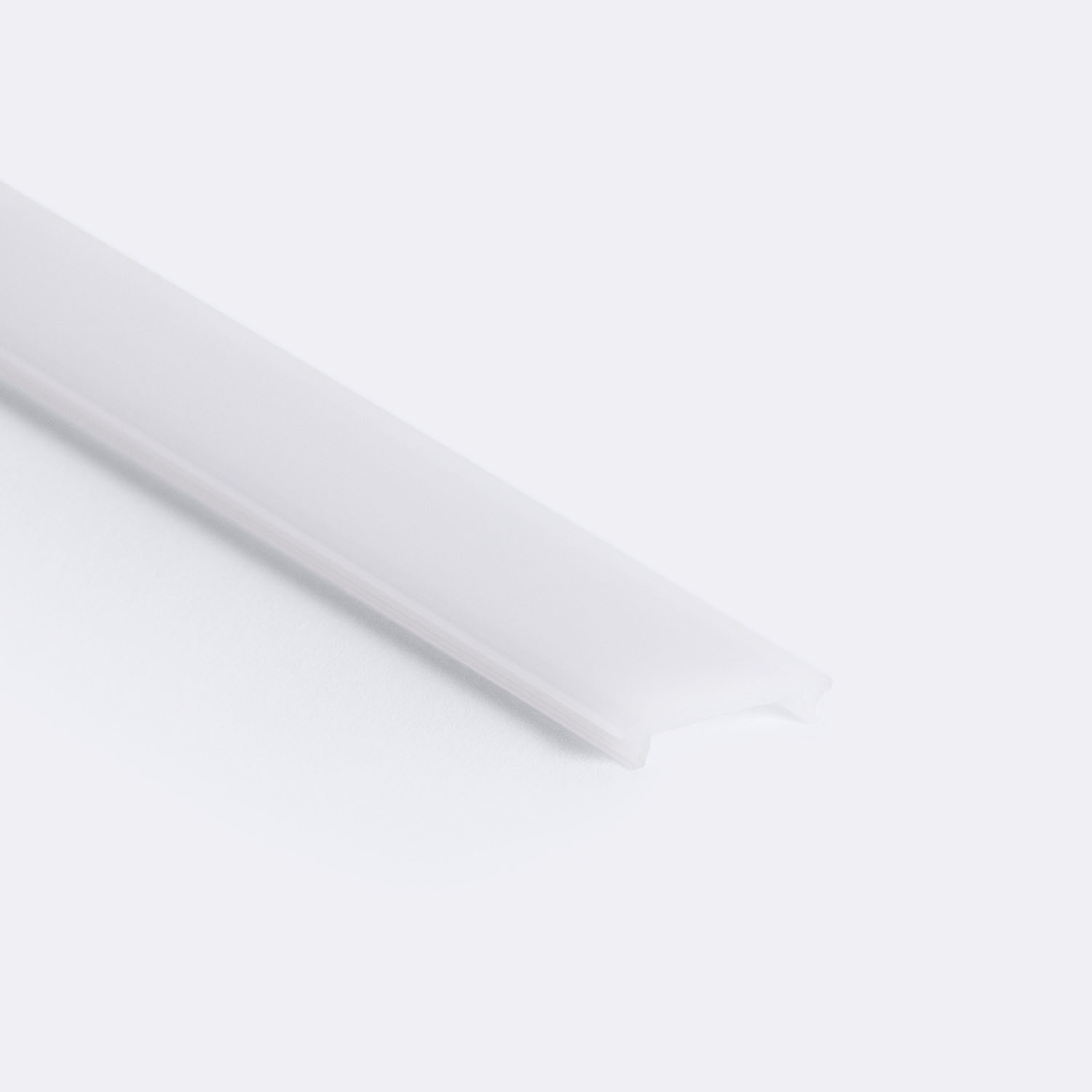 10 Meter Abdeckung Für Aluminiumprofil Kompatibel Mit Ref. 129096, 129011 Transluzentes Weiß