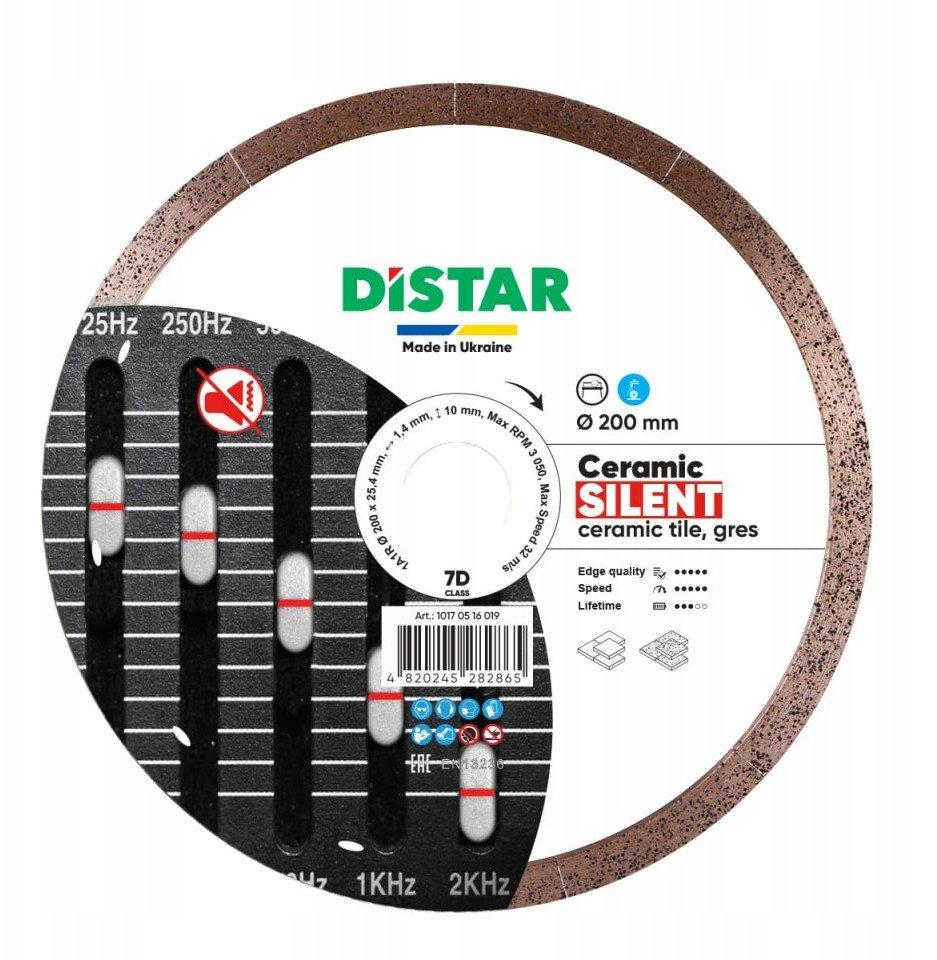Milwaukee Diamantscheibe Distar Ceramic Silent 200 Mm