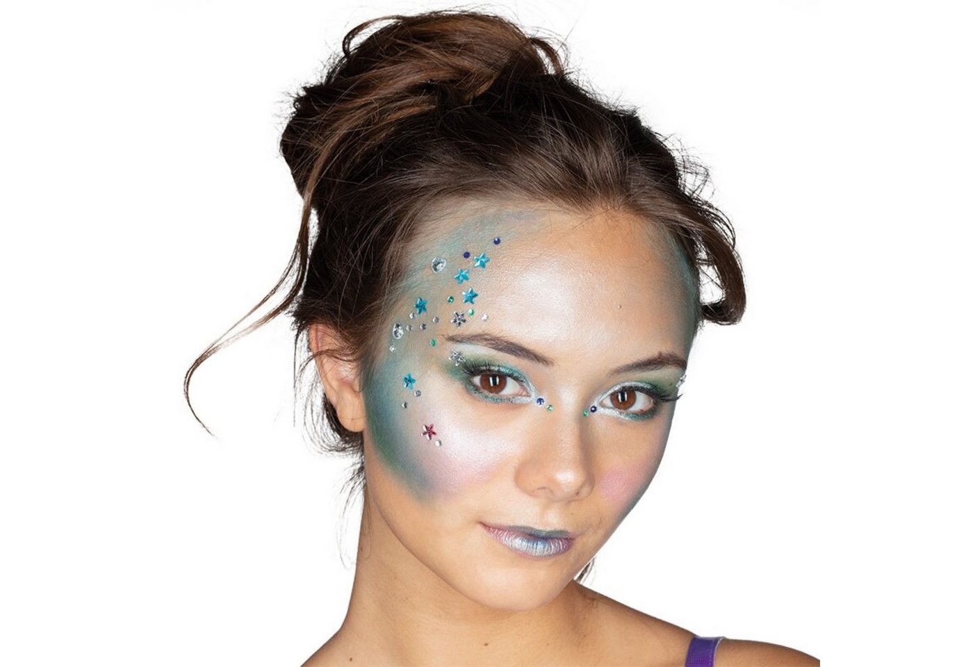 jofrika Theaterschminke Jofrika Skinjewels, Herzen+Sterne Bunt