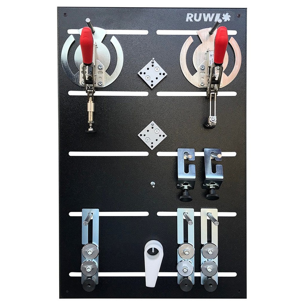 Ruwi Spannsystem Lochrasterplatte, Spannwerkzeug Set 2 Werkzeugset