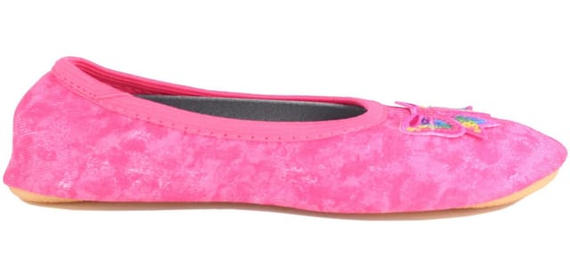 Beck Schläppchen Schleifchen Gymnastikschuh (mit Pailletten) Genäht in Deutschland