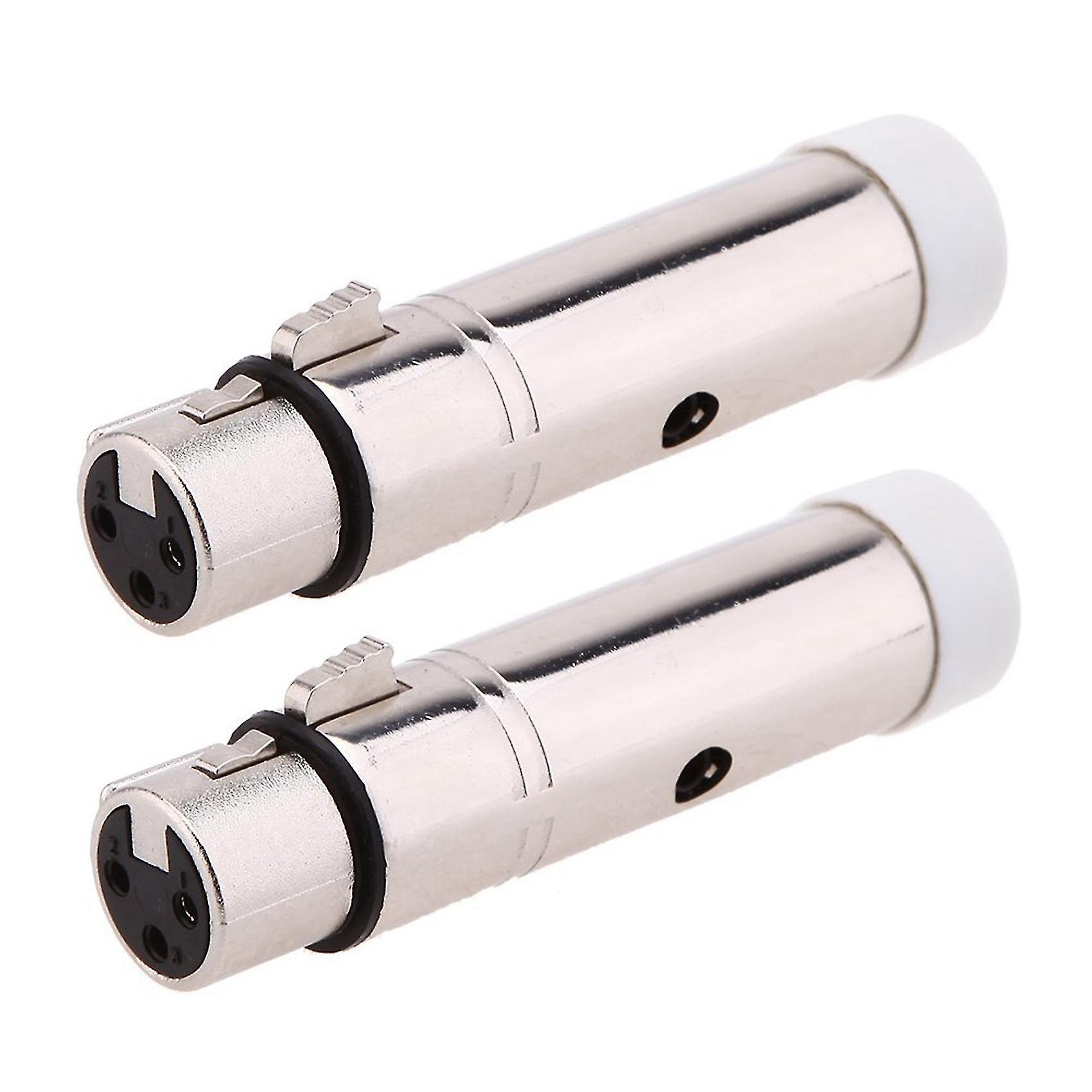 2 Weibliche Xlr-funkempfänger Für Led-bühnen- Und Partybeleuchtung, 2,4-ghz-dmx512-controller