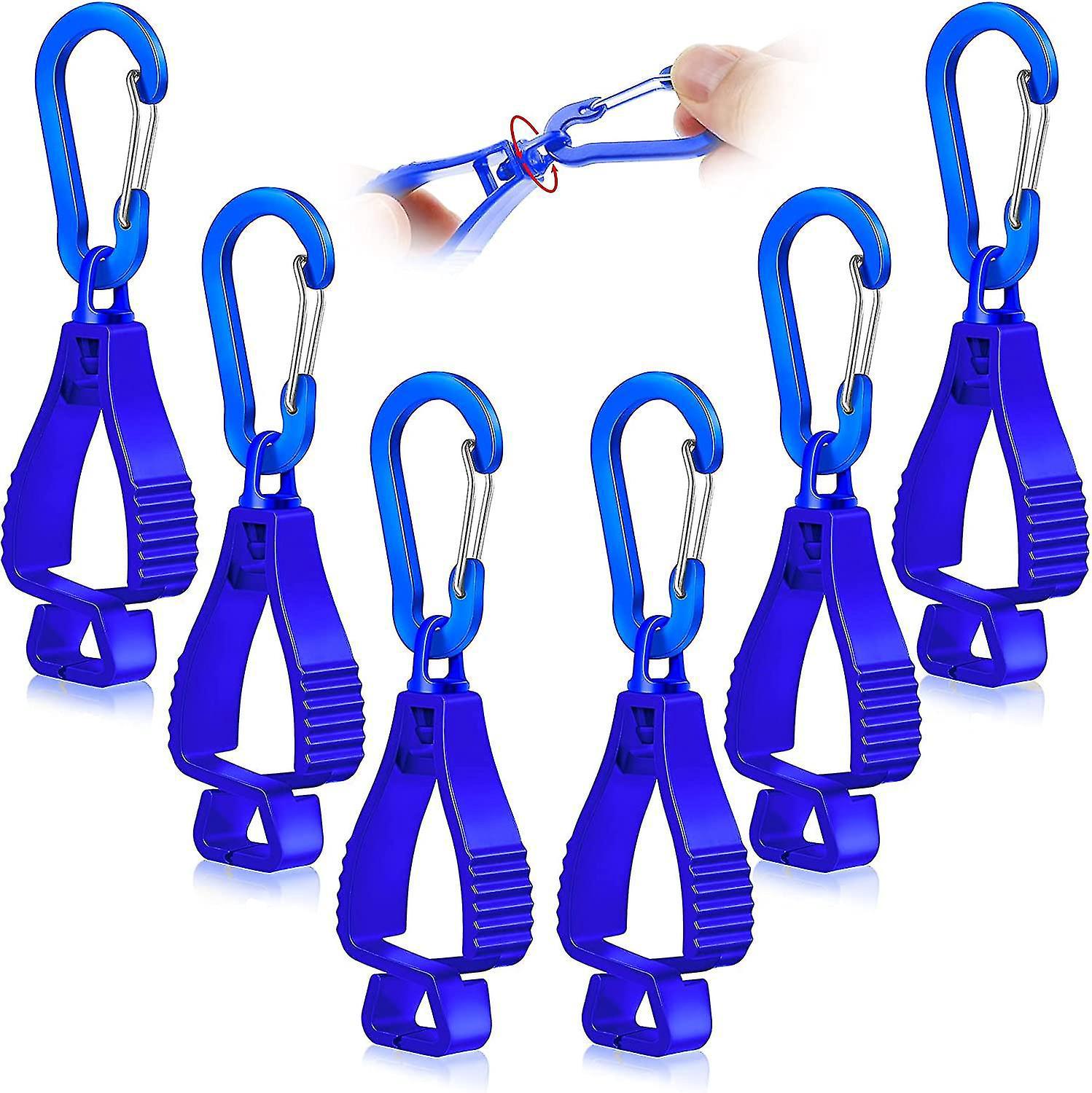 Set Mit 6 Handschuhclips, Handschuhhalter, Sicherheitsclip Für Handschuhe, Catchblue-greifclip
