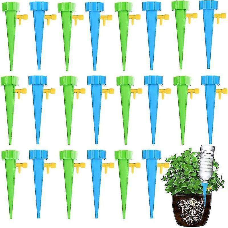 Set Mit 40 Automatischen Tropfbewässerungsflaschen Mit Ventilen Für Pflanzen, Garten, Innen- Und Außenbereich, Blumentöpfe