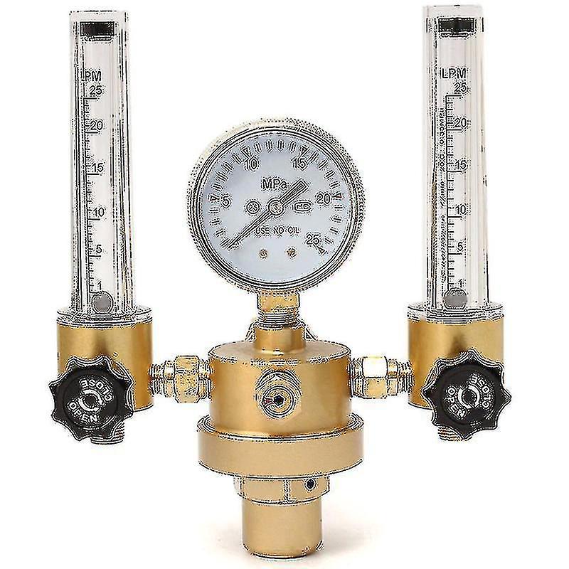 Doppelrohr-argon/co2-manometer, Druckregler, Durchflussmesser, Regelventile, Blasenzähler