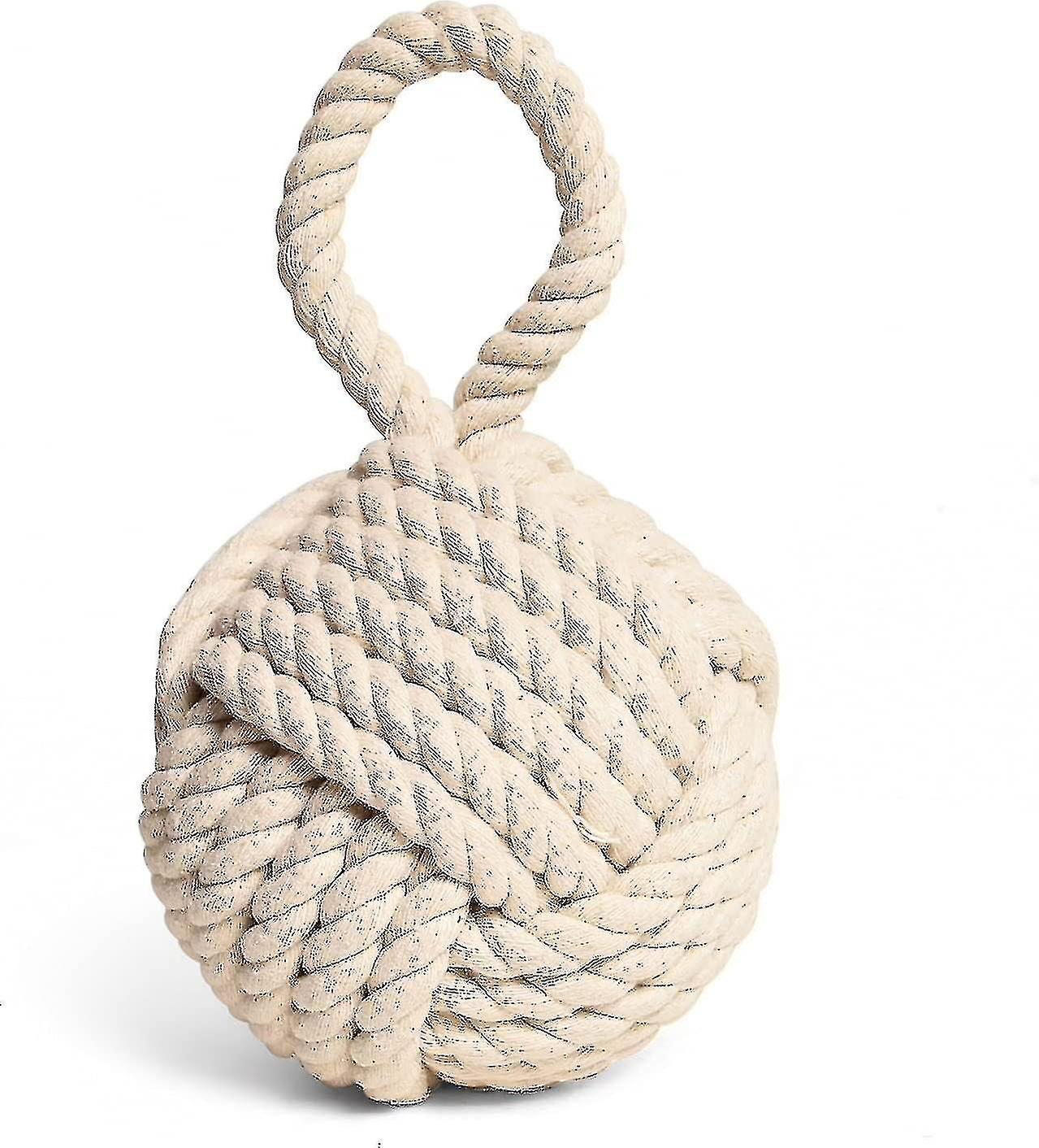 Türstopper Aus Seil, Beschwerter Türstopper, Geknoteter Maritimer Türstopper