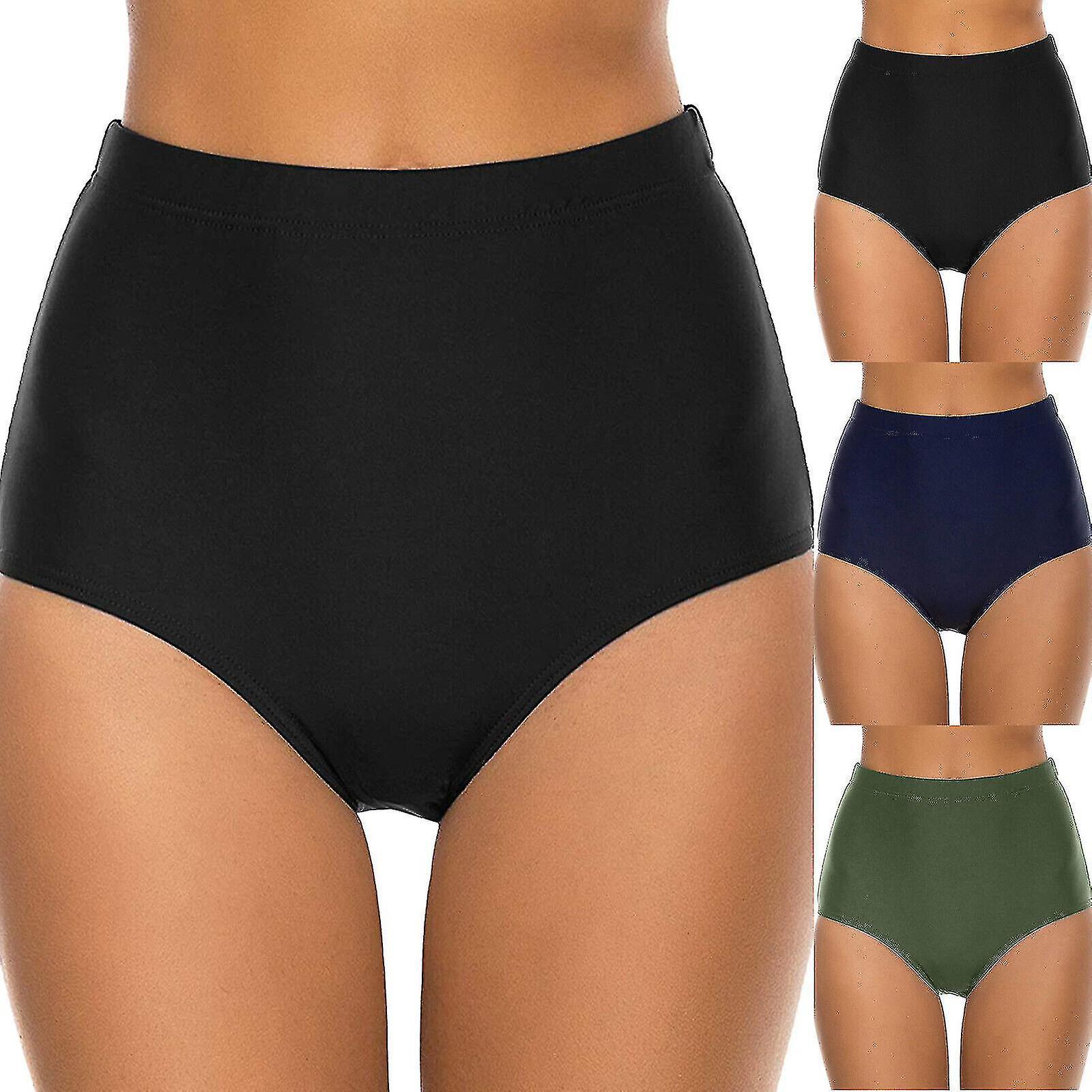 Menstruations-bikinihose, Kurzer, Hochgeschnittener Bikini Für Damen, Ideal Zum Laufen Und Schwimmen – Größe L – Blau 2