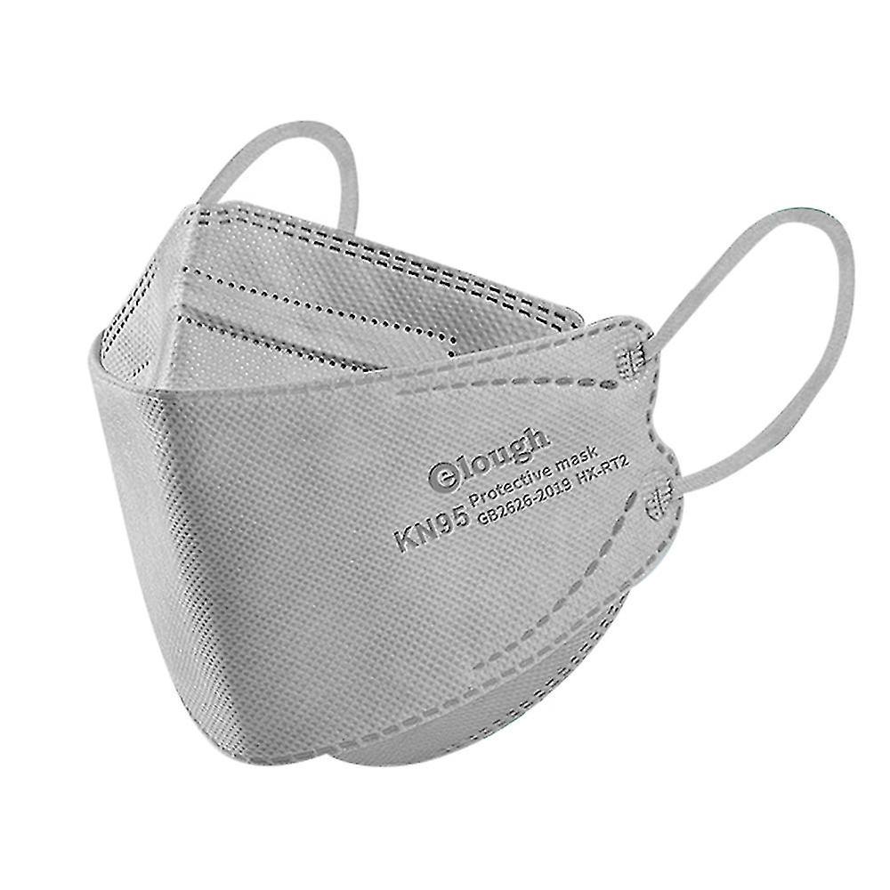 Kn95-atemschutzmasken Für Kinder (4-lagig) – Packung Mit 30 Oder 50 Stück – Dunkelgrau