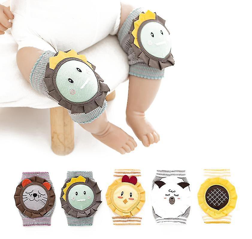 Rutschfeste Knieschoner Für Krabbelnde Babys, Unisex, Grün