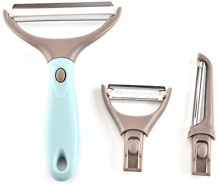 Dreier-set Sparschäler – Der Beste Julienne-schäler Aus Edelstahl Für Kohl, Karotten Und Gemüse