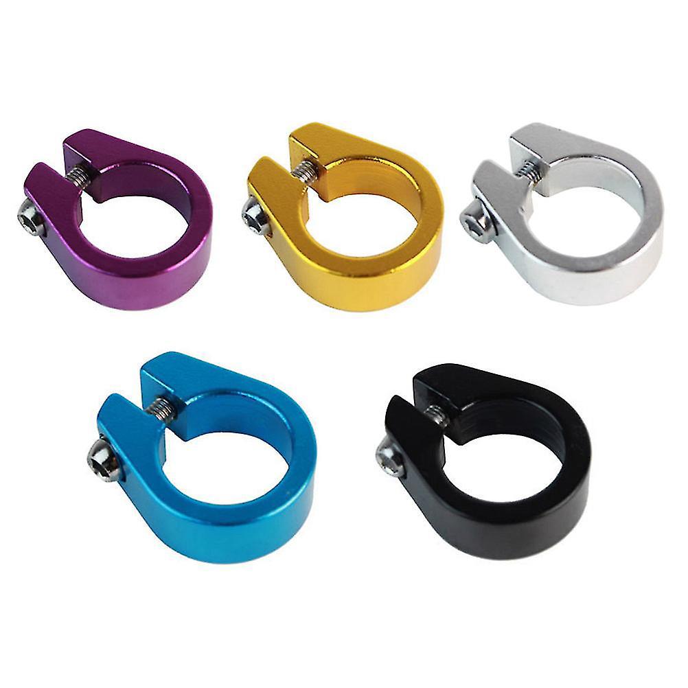 Set Mit 5 Fahrrad-sattelstützenklemmen, Schnellspanner Für 31,8 Mm Sattelstützen