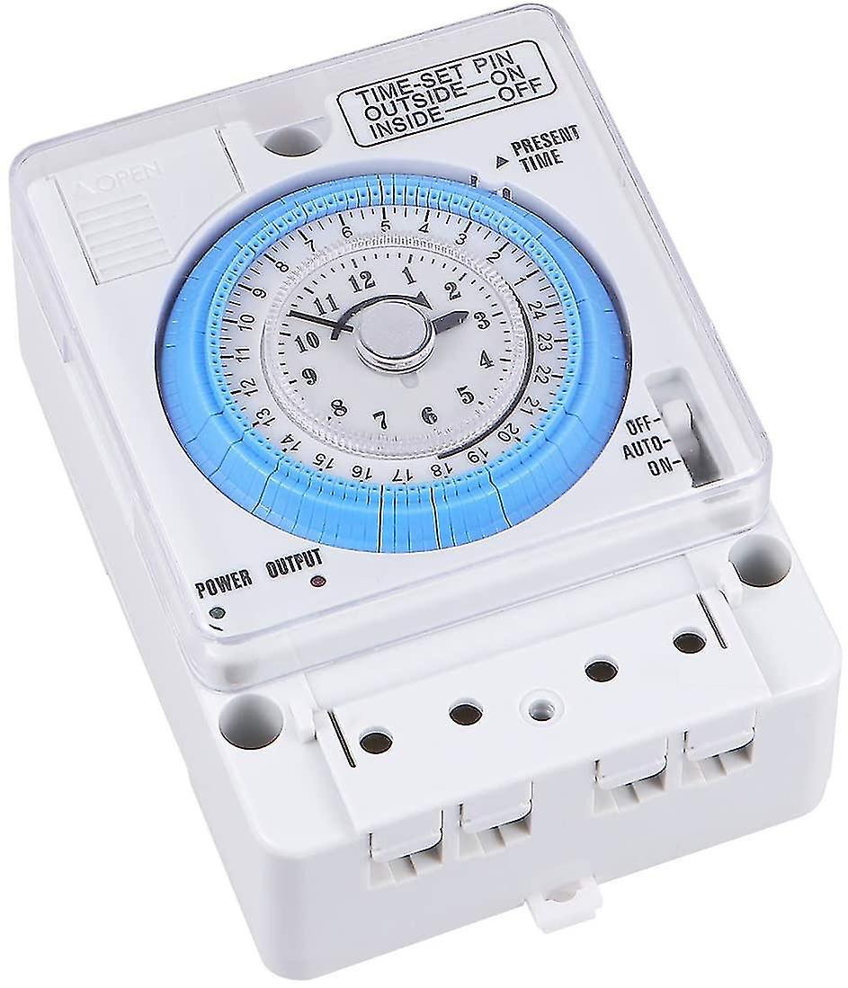Mechanischer Timer, 12v Ac/dc-zeitschalter, Tragbarer Und Präziser Timer Für Die Außenküche