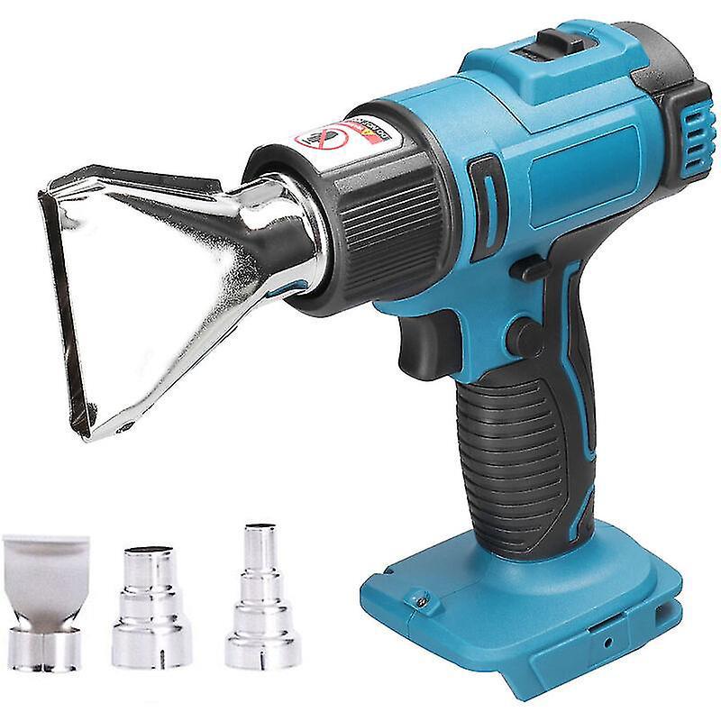 Akku-heizstrahler Mit 2 Düsen, Kompatibel Mit Makita 18v Lithium-ionen-akkus, Mehrfarbig