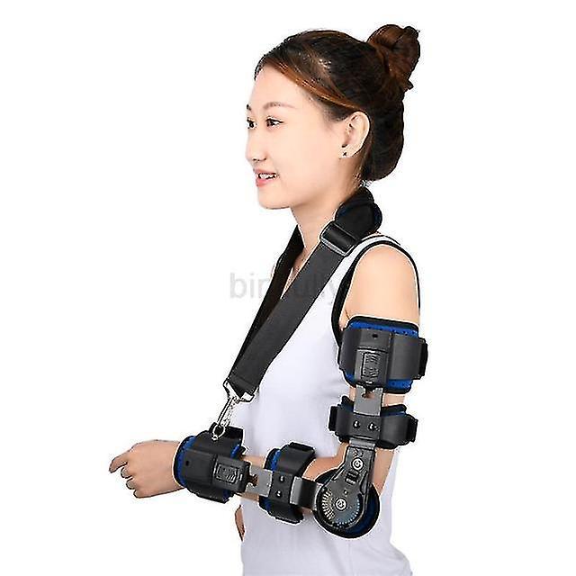 Jwl Ellenbogenbandage Mit Verstellbarer Länge, Ellenbogen-trainingsbandage, Atmungsaktive Unterarmschlinge, Fixierungsschutz Für Den Linken Arm