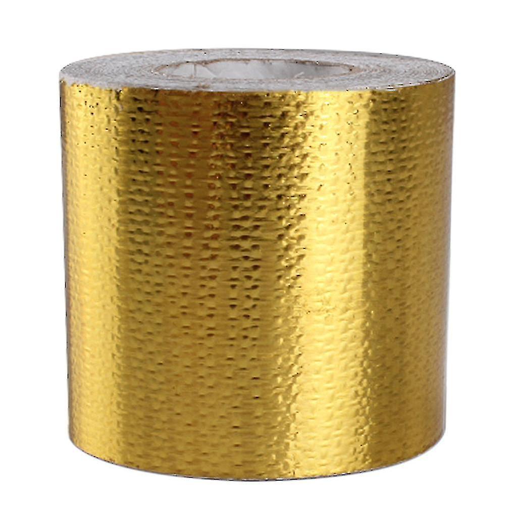 Hochtemperatur-hitzereflektierendes Klebeband, Hitzeschutz – 10 M X 5 Cm – Gold