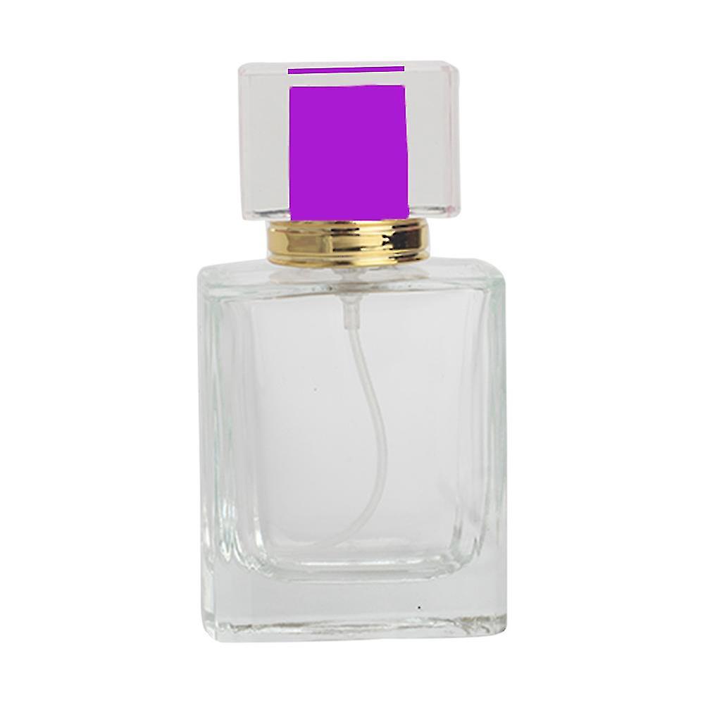 50 Ml Nachfüllbare Reiseparfümsprayflasche, Leere Lila Glasflaschen