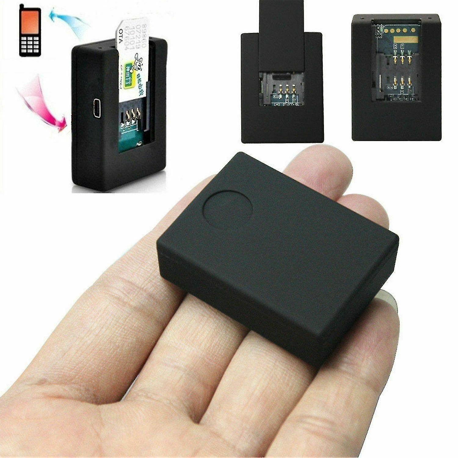 N9 Mini Gsm-abhörgerät Mit 2 Mikrofonen Und Akustischem Alarm (neu)