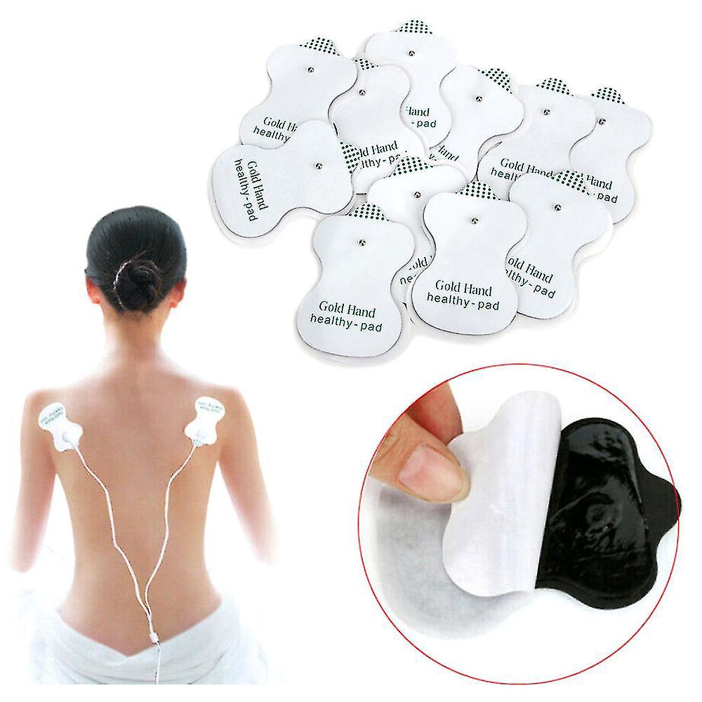Ersatzelektroden Für Tens-geräte, Massageelektroden, Physiotherapie, Körpertherapie – 20 Stück