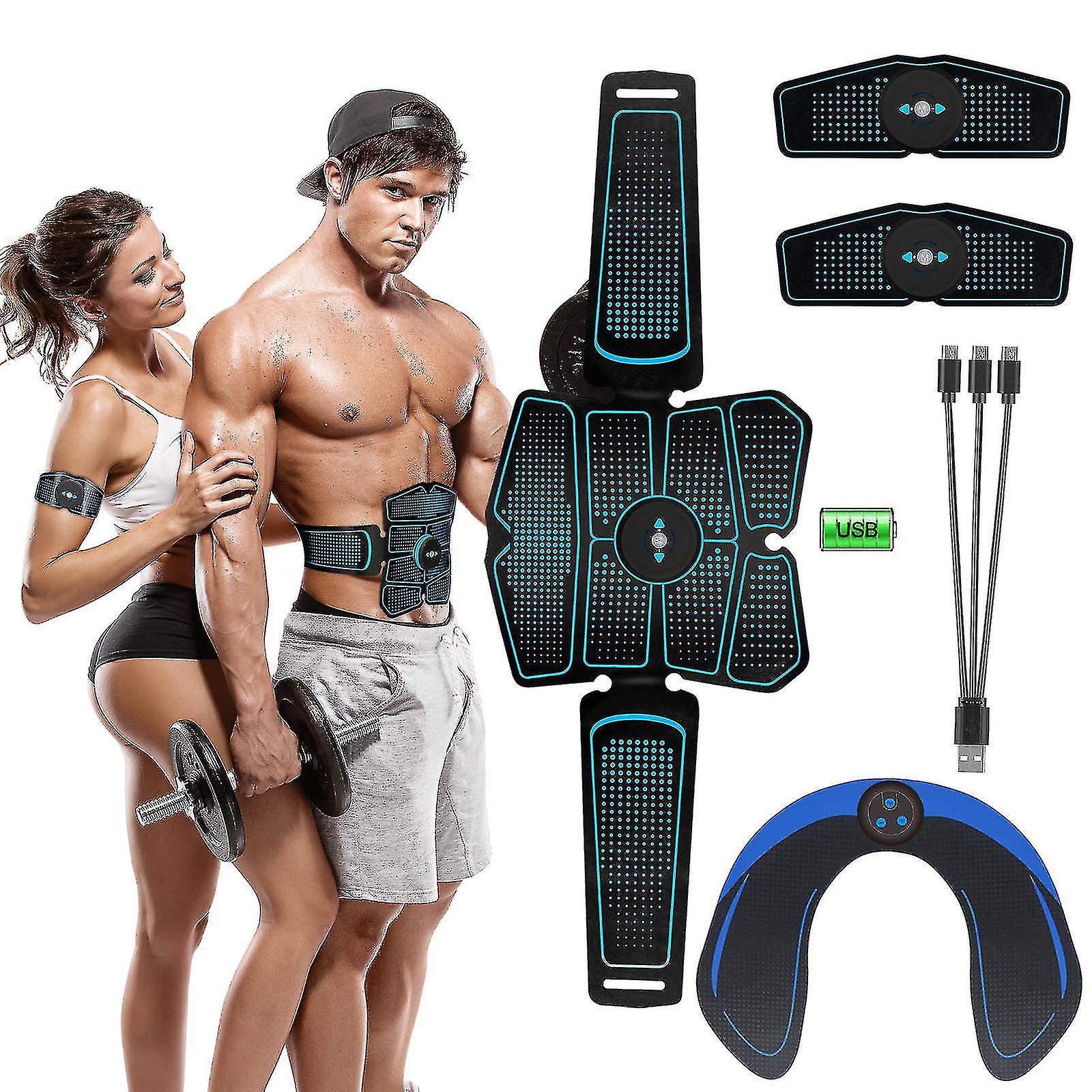 Ems-muskelstimulator, Professioneller Schlankheitsgürtel Für Männer Und Frauen, Gerät Zur Stärkung Der Bauchmuskulatur, Bauchmuskeltraining, Elektronische Trainingsgürtel