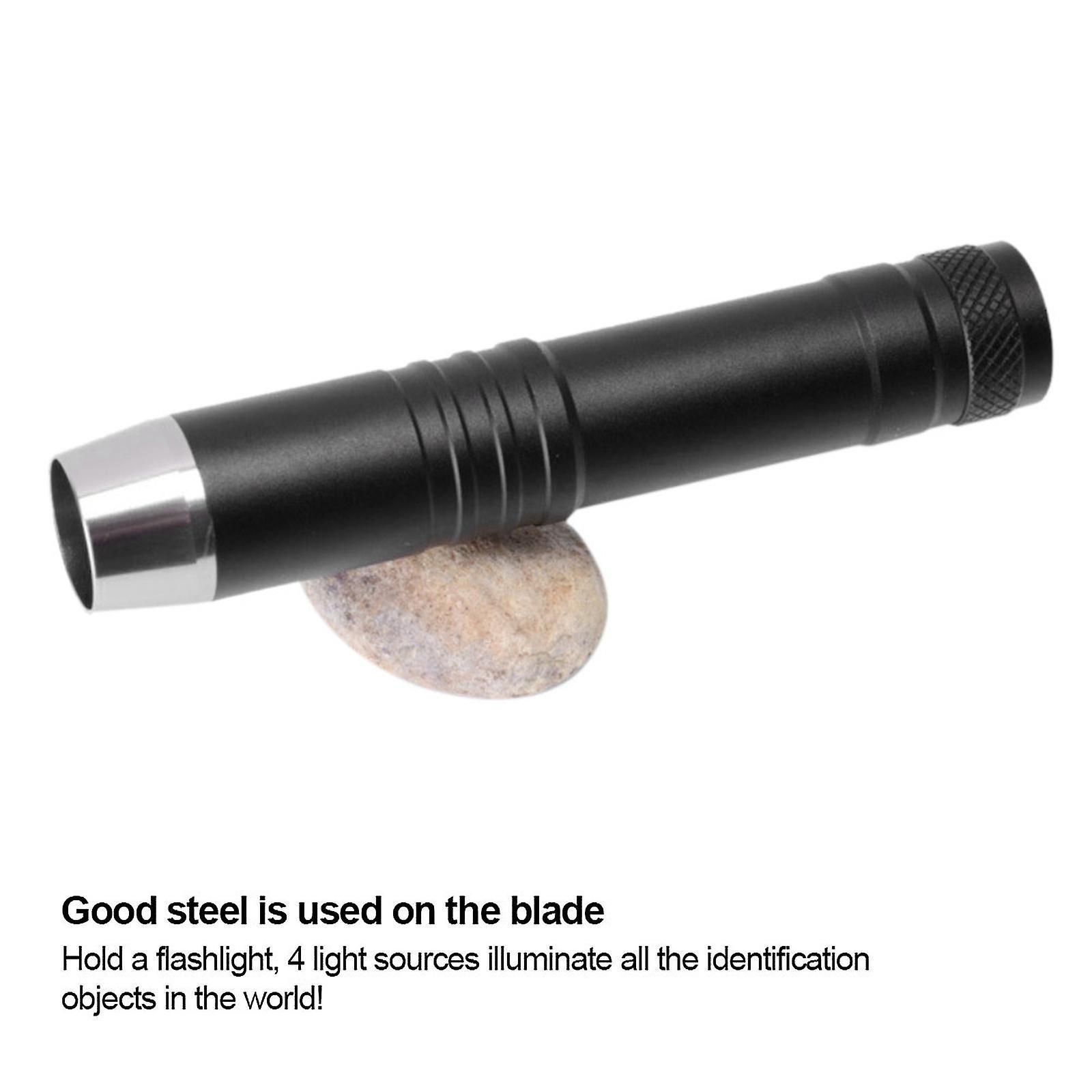 Professionelle 4-in-1-led-taschenlampe Zur Edelsteinbestimmung, Gemmologisches Werkzeug