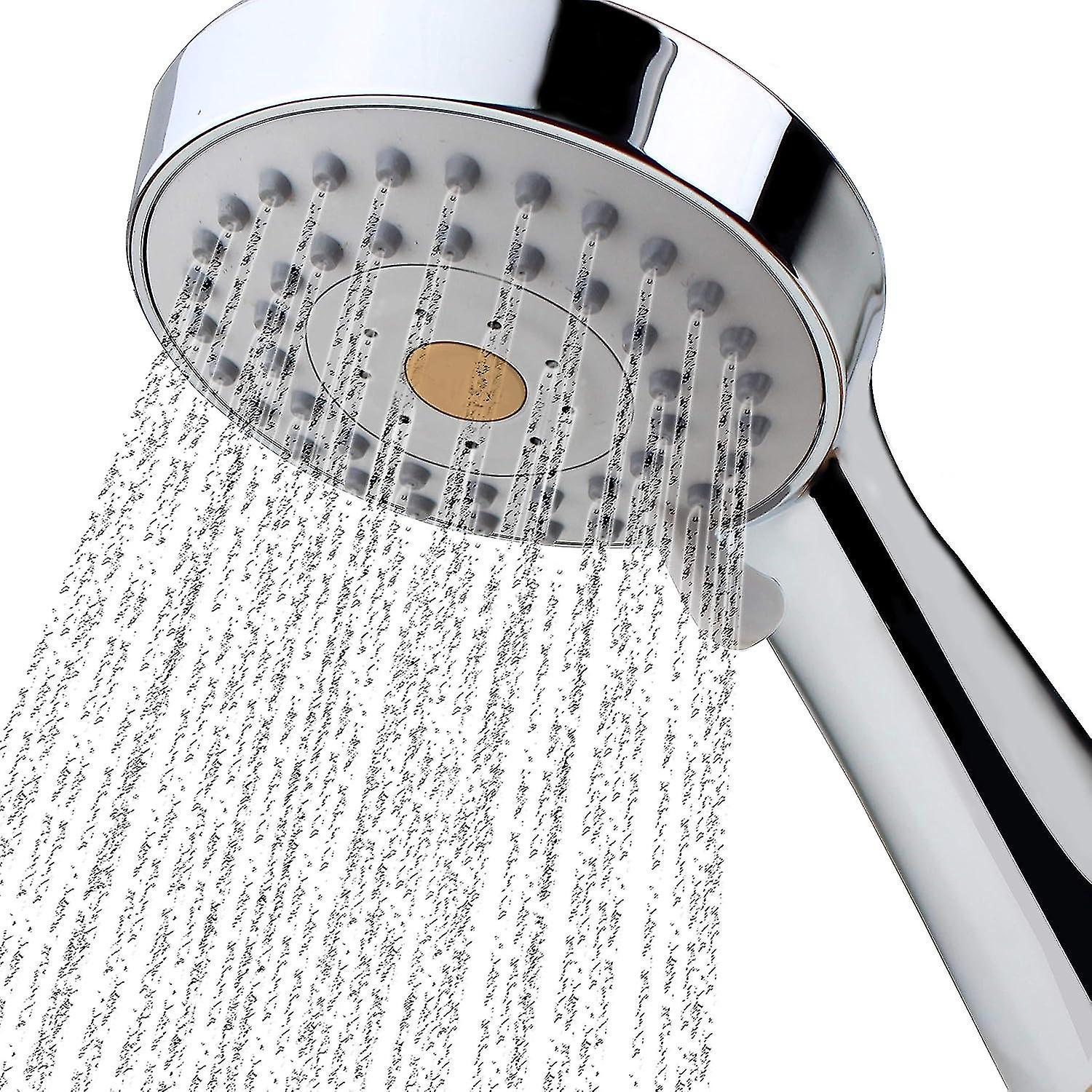 Hochdruck-handbrausekopf Mit Kraftvollem Strahl, Auch Bei Niedrigem Wasserdruck.