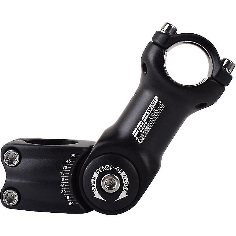 Verstellbarer Vorbau 31,8 Mm, 90 Mm, Winkel Von 0 Bis 60 Grad, Kompatibel Mit Den Meisten Mountainbikes Und Rennrädern.