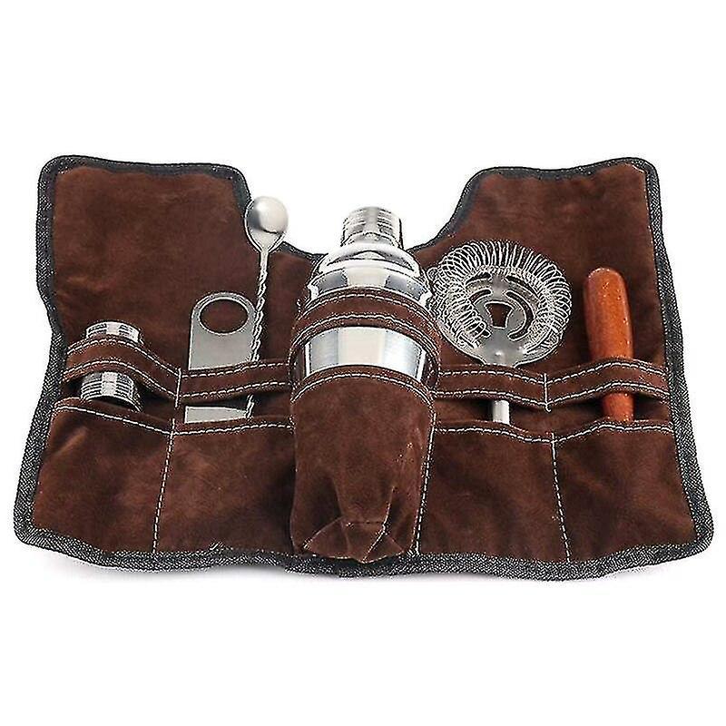 Cocktailshaker-set Aus Edelstahl Für Barkeeper, Inklusive Schneebesen Und Barzubehör Für Ihre Partys 550 Ml