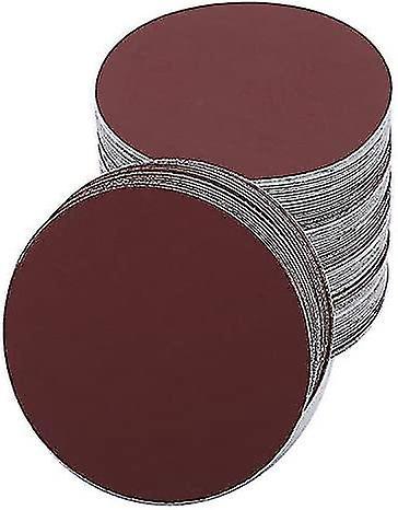 Packung Mit 30 Runden 180-mm-schleifscheiben Für Schleifmaschinen, Körnungen 60/80/120/180/240/400. Rundes Schleifpapierblatt.