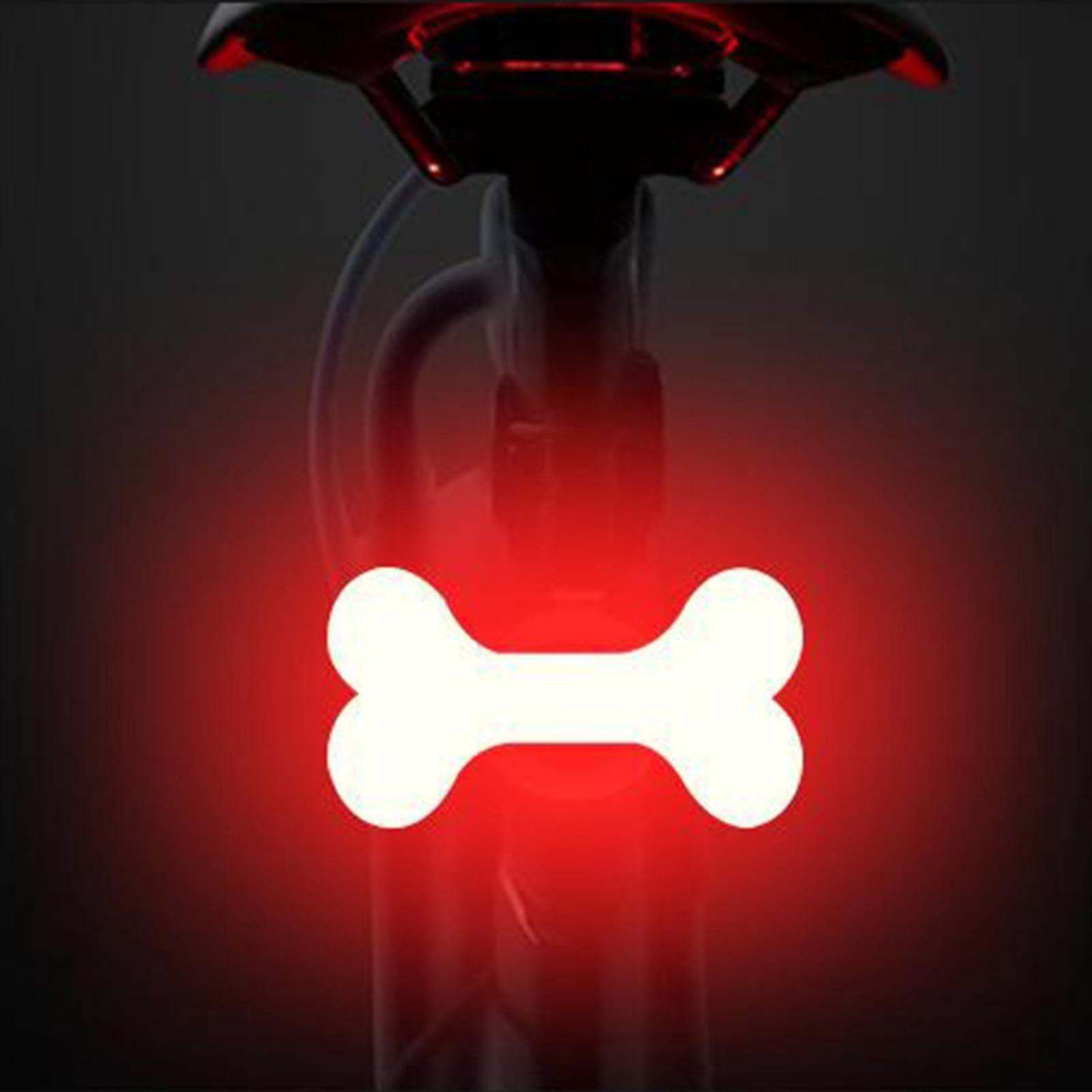 Ultrahelle Led-fahrradbeleuchtung, Vorder- Und Rücklicht, Rücklicht Für Rennräder, Mountainbikes, Fahrräder - Bonebone