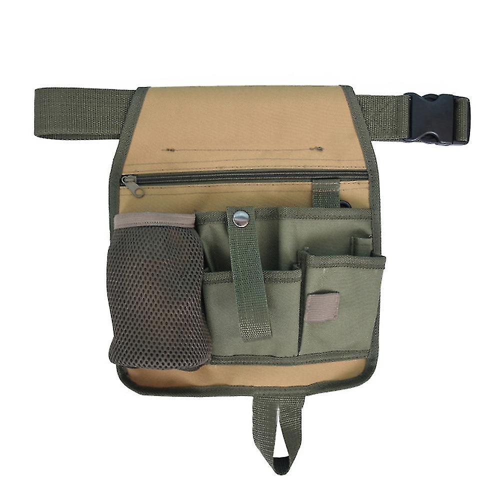 Unisex-mehrzweckschürze Mit Gürteltasche Und Mehreren Taschen Für Gartenarbeit, Klempnerarbeiten, Floristik, Tischlerei Und Heimwerkerwerkzeuge.
