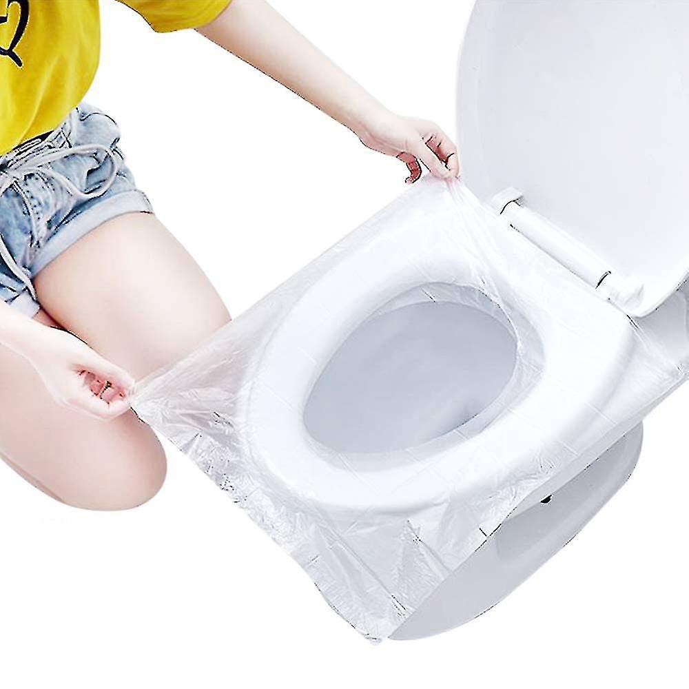 Packung Mit 50 Einweg-toilettensitzbezügen