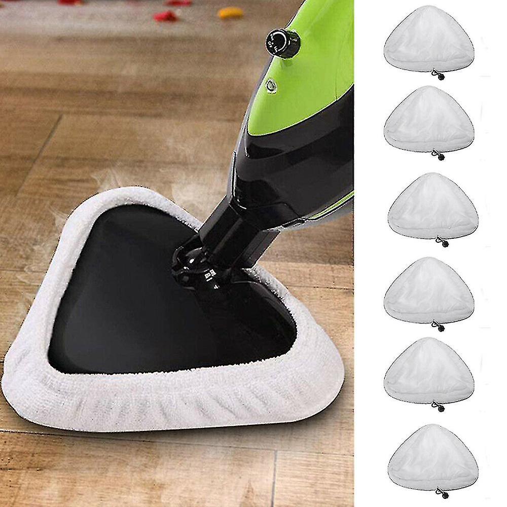 Packung Mit 6 Waschbaren Mikrofasertüchern Als Ersatz Für H2o-dampfreiniger