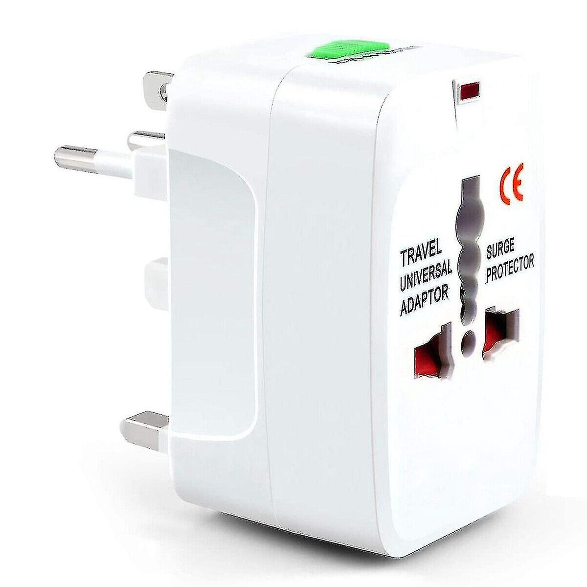 Universeller Globaler Reiseadapter, Steckerkonverter, Ce-schnellladefunktion