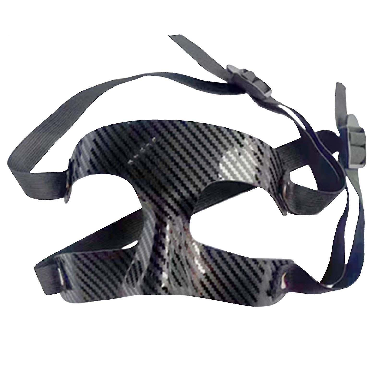 Basketballmaske Für Erwachsene, Geeignet Für Männer Und Frauen, Nasenschutz, Fußballmaske, Halbmaske, 2 Schlaufen