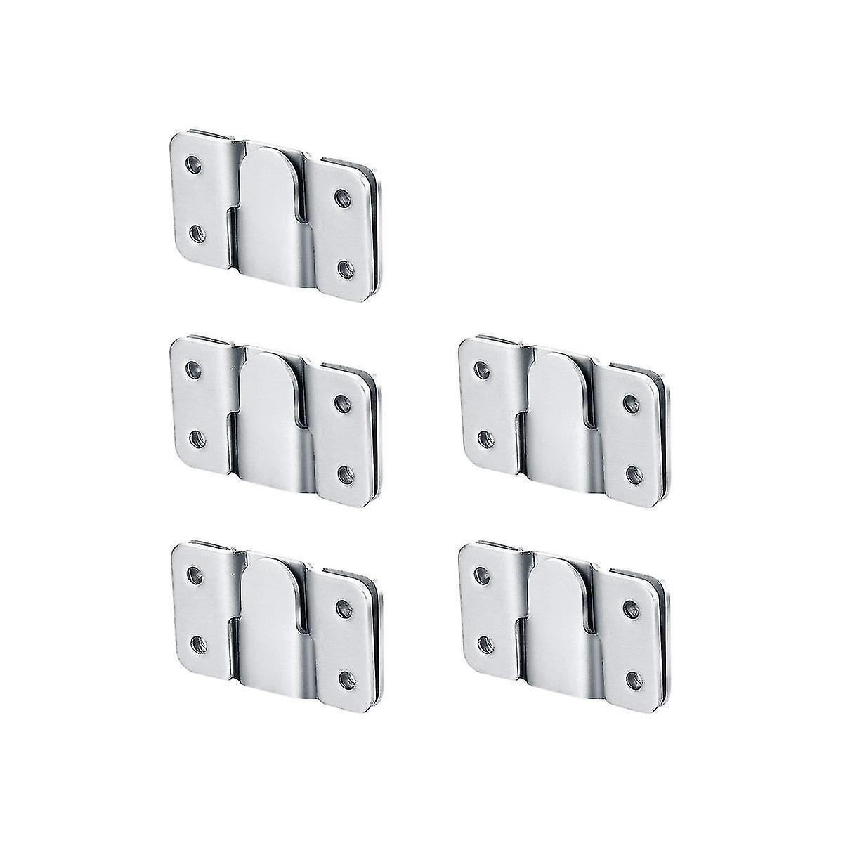 Packung Mit 20 Edelstahl-wandhaken Mit Z-förmiger Klemme Zur Bilderaufhängung.