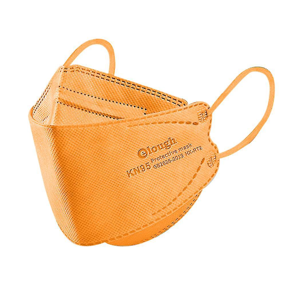 Kn95-atemschutzmasken Für Kinder (4-lagig) – Packung Mit 30 Oder 50 Stück – Orange