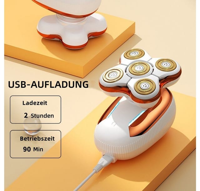 Scttomon Epilierer LK-5588, Aufsätze: 1 St., Rasierer-Set für Frauen, Wet&Dry