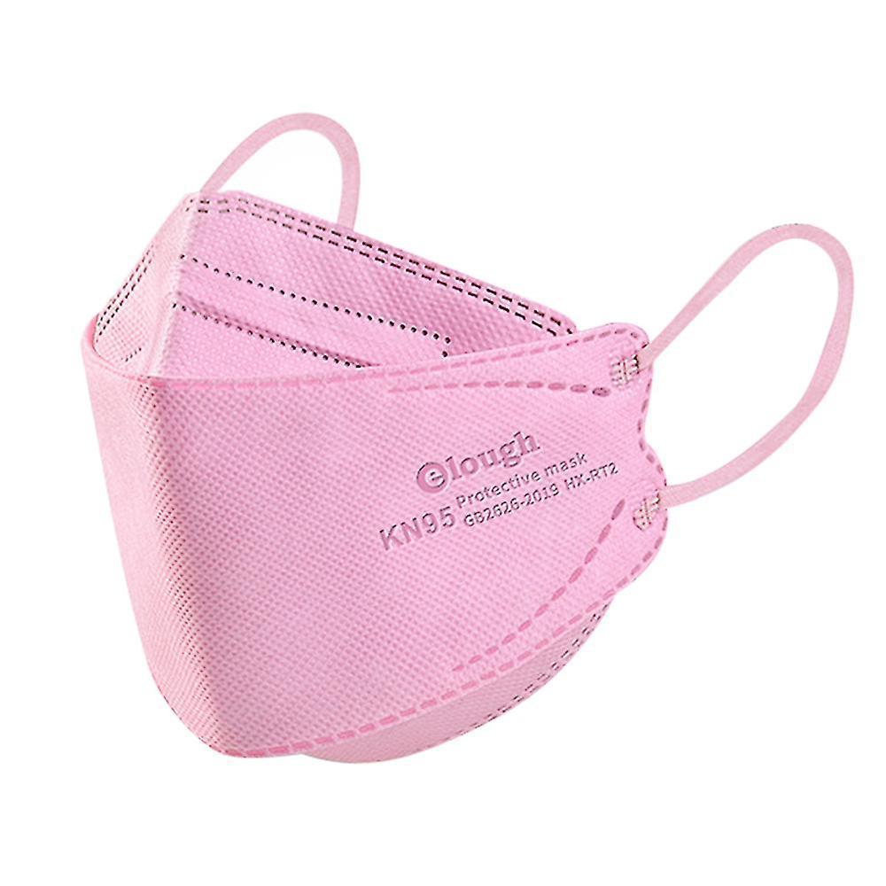 Kn95-atemschutzmasken Für Kinder (4-lagig) – Rosa – Packung Mit 30 Oder 50 Stück