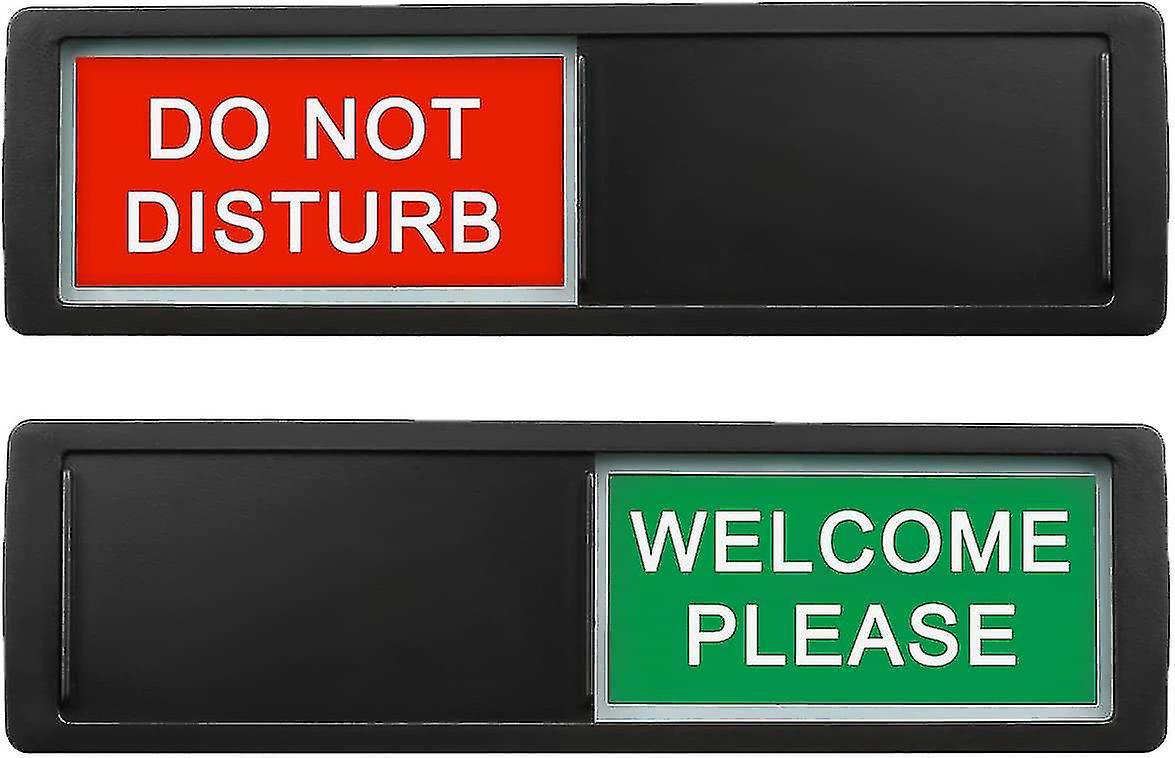 Offene/geschlossene Tür, Schiebetür Für Mehr Privatsphäre, Schwarzer Indikator – „bitte Nicht Stören“-schild.