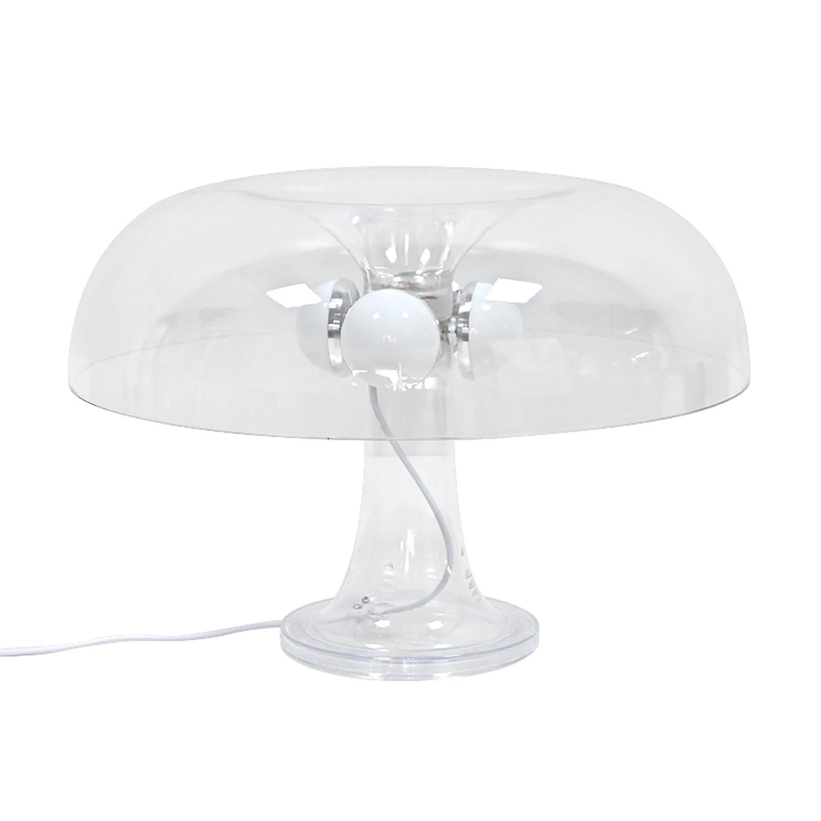 Neue Und Verbesserte Retro-pilzlampe, Stilvolles Dimmbares Nachtlicht Für Schlaf- Und Wohnzimmer (transparent)