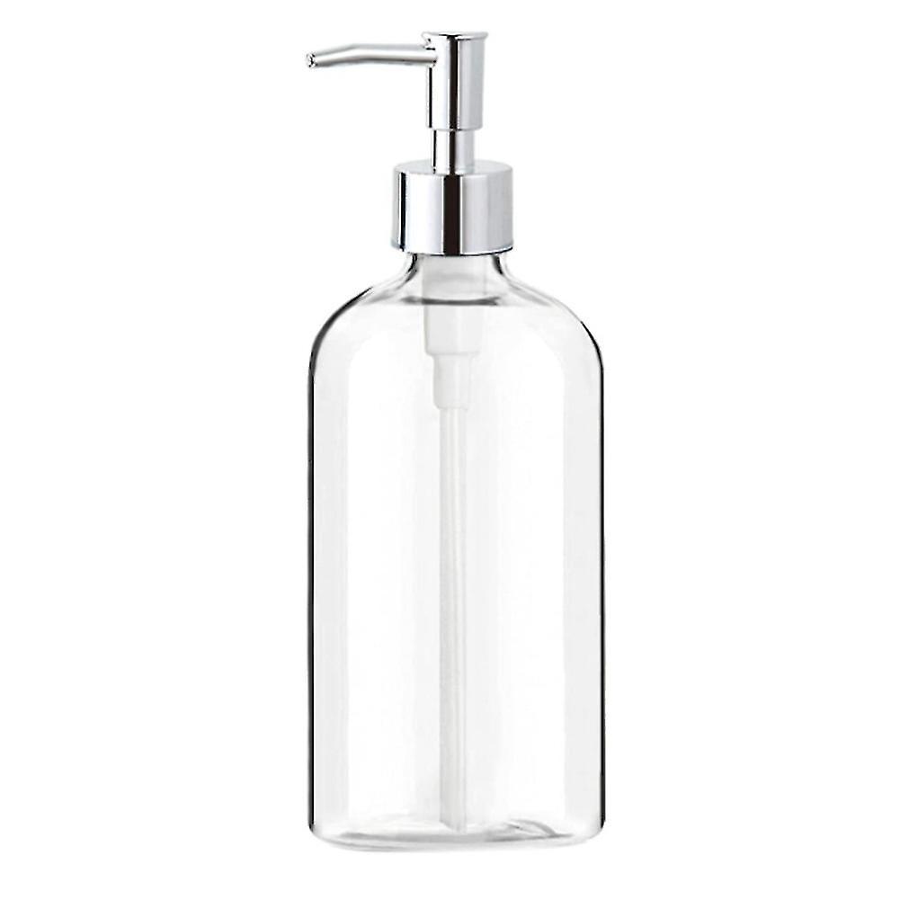 Seifenspender Aus Klarglas Mit Pumpe, 473 Ml (16 Oz) Nachfüllbarer Flüssigseifenspender.