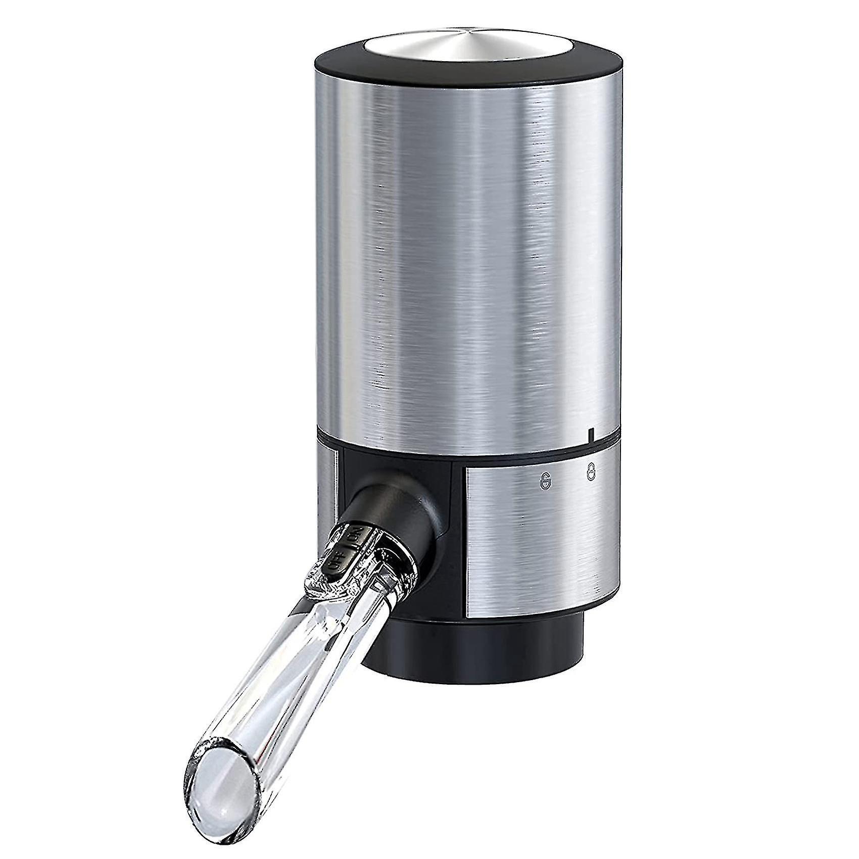 Weinbelüfter, Elektrischer Weinausgießer, Automatischer Weinausgießer (1 Stück, Silber)