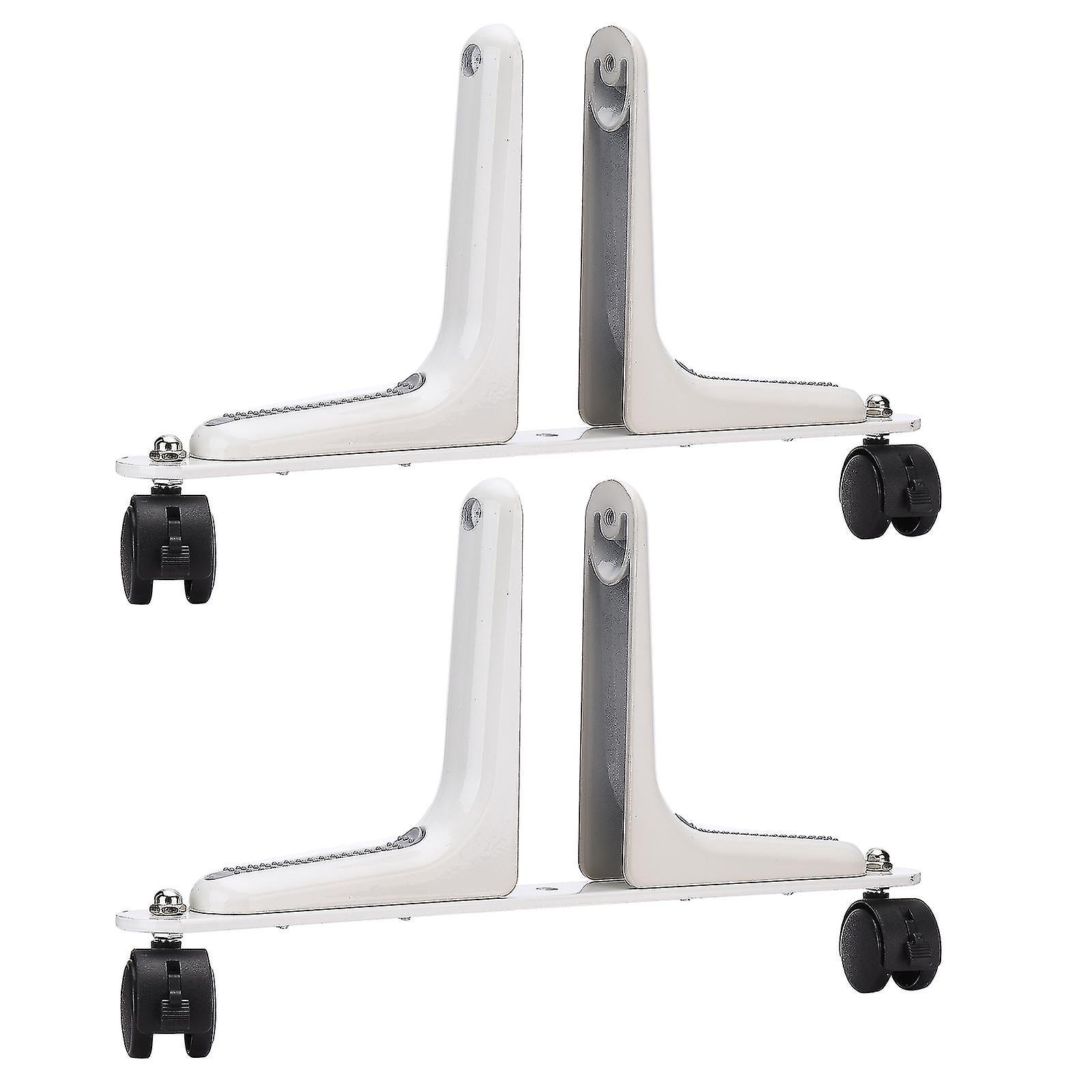 Set Aus 2 Infrarot-heizstützen, Aus Robuster Aluminiumlegierung, Weiß.