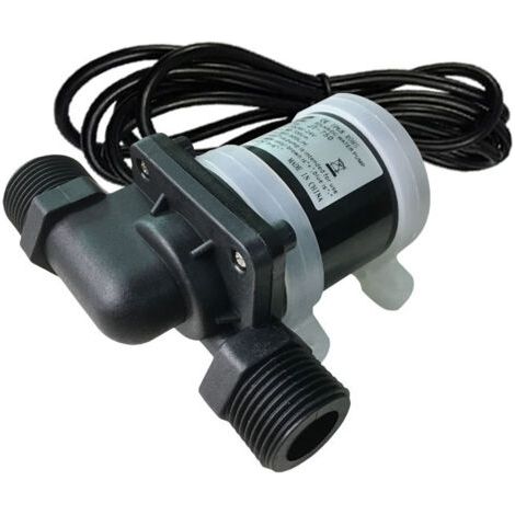 Mini-wasserpumpe (12 V), Fördermenge 700 L/h, Förderhöhe 5 M, Temperaturbereich -40 Bis 100 °c, Für Die Warmwasserzirkulation Im Haushalt