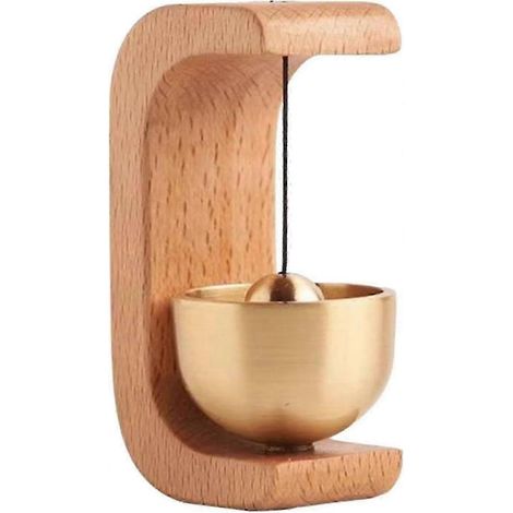 Honornic – Magnetische Türklingel Aus Holz, Dekorative Und Leistungsstarke Türklingel, Innendekoration Für Den Kühlschrank