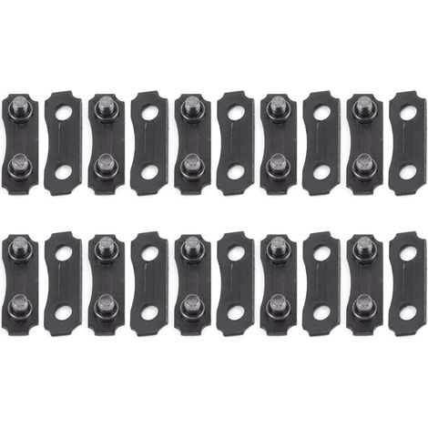 10-teiliges Kettensägenketten-reparaturset Für 3/8-lp-kettenglieder, Inklusive Kettengliederlehre
