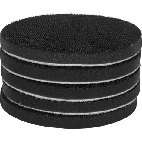 5-teiliges Set Schleifschwämme, Weiche Schaumstoff-schleifpads, Ohne Löcher, Polierpads Für Exzenterschleifer, Schleifscheiben-set Für Autos Und Möbel