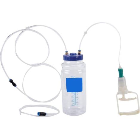 2-liter-handvakuumpumpe Für Motorölwechsel, Öltransferwerkzeug Aus Hartplastik, Flexibler Pu-schlauch, Kfz-wartung Und -instandhaltung
